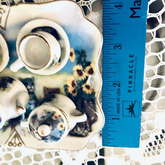 TEASET MINIATURE FLORAL MINI TEA - Picture 5 of 5